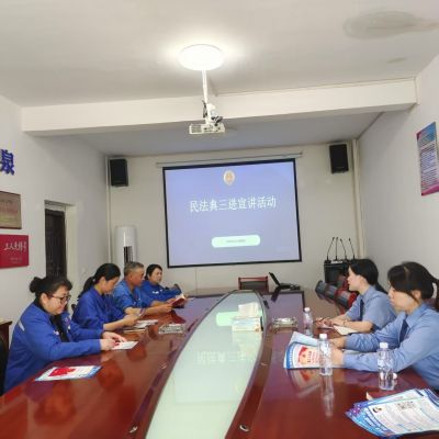 民法典進(jìn)企業(yè) 法治護(hù)航促發(fā)展 --區(qū)人民檢察院開展民法典專題宣講活動(dòng)